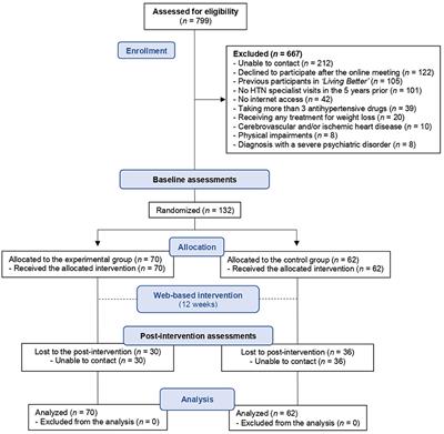 “Own doctor” presence in a web-based lifestyle intervention for adults with obesity and hypertension: A randomized controlled trial